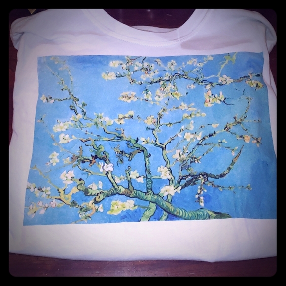 Vans Tops - Custom white t-shirt